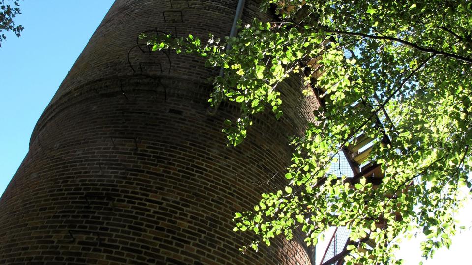Det gamle vandtårn på Bålhøj i Tårs skal renoveres og være et møde- og udsigtssted. Realdania giver udviklingshjælp til ideen. Privatfoto