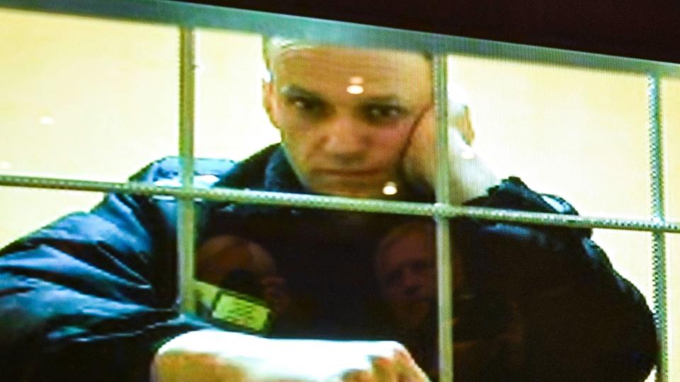 Navalnyj er Ruslands mest prominente oppositionspolitiker i Rusland. Tidligere i maj ankede han en dom på ni års fængsel, hvor han deltog i høringen via videolink, men anken blev afvist. (Arkivfoto). <i>Alexander Nemenov/Ritzau Scanpix</i>