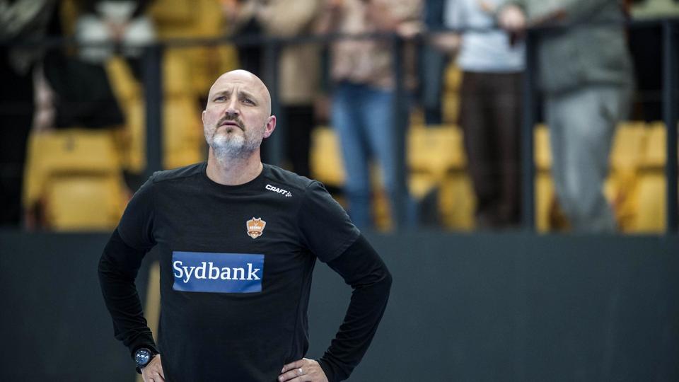 Ulrik Kirkely genvandt DM med Odense i en dramatisk finale. <i>Tim Kildeborg Jensen/Ritzau Scanpix</i>