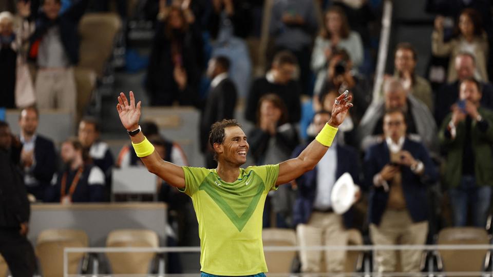 Rafael Nadal måtte slide i mere end fire timer for at slå Novak Djokovic. <i>Gonzalo Fuentes/Reuters</i>