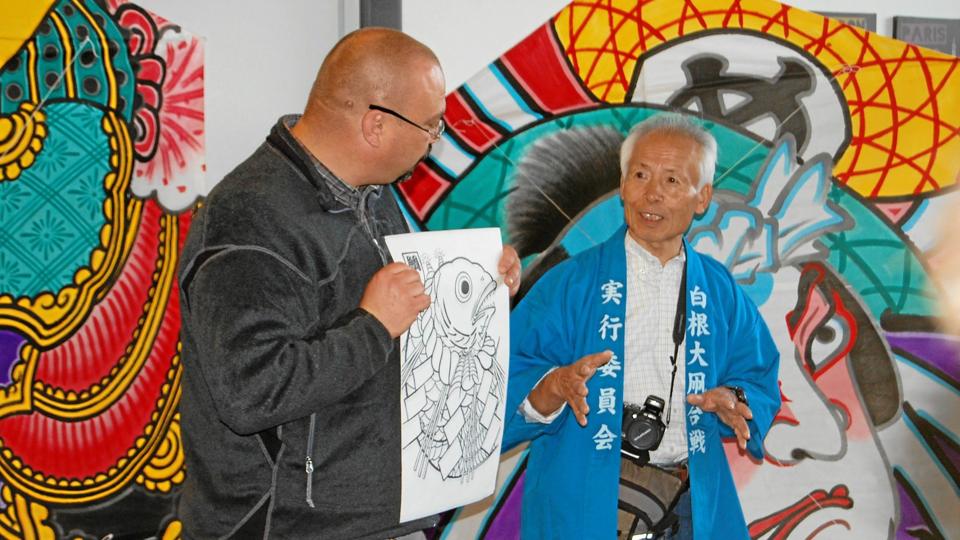 Den japanske tegneserietradition kan også bruges til at udsmykke dragerne.