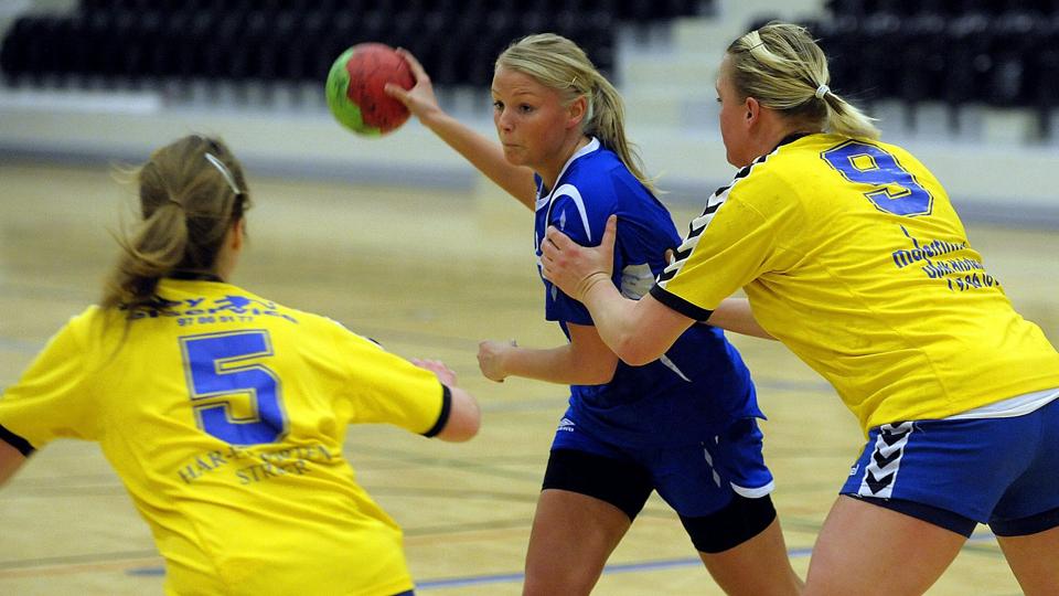 Rikke Jeppesen blev med seks mål topscorer for TIK i udekampen mod Løgstør. Arkivfoto: Peter Mørk <i>Foto: Peter Mørk</i>