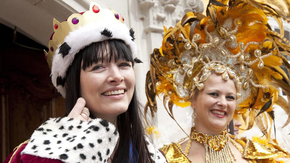 Anne Kejser har udover at bestyre ANRs morgenshow også opnåe hæderen at være dronning af Aalborgs Karneval. Nu skal hun være tv-vært på Kanal 5's Big Brother. Arkivfoto <i>Grete Dahl</i>