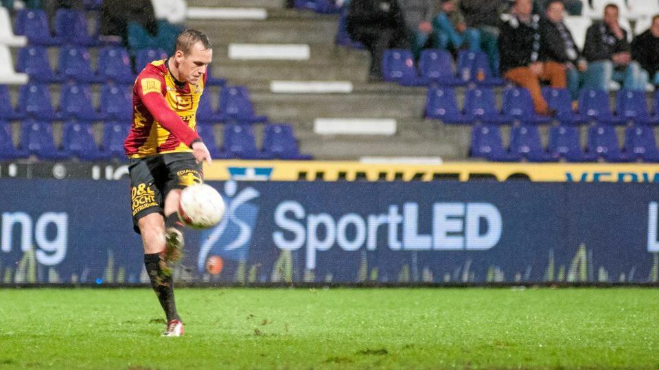 Thomas Enevoldsen glæder sig over, at han har holdt sig helt skadesfri i efteråret. Foto: KV Mechelen