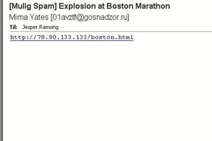 Politi: Pas på Boston-mails