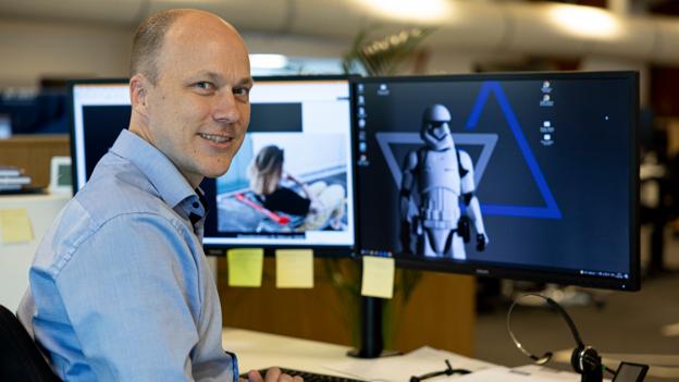 Tommy Frøkjær, stifter af og direktør for Wexo, som udvikler e-handelsløsninger. <i>Foto: Martél Andersen</i>