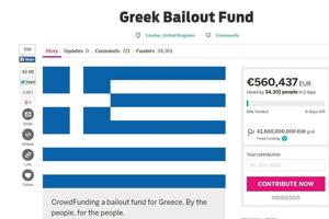 Thom vil indsamle milliarder over nettet for at redde Grækenland