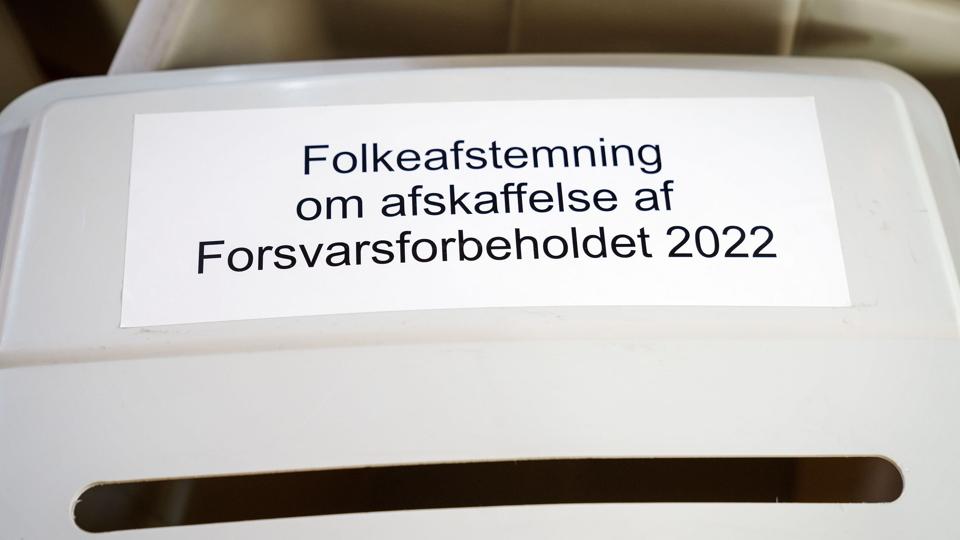 Læsø, Samsø og Ærø har hurtigt fået talt deres stemmer op ved onsdagens folkeafstemning. Optællingen viser opbakning til at afskaffe forsvarsforbeholdet. (Arkivfoto). <i>Bo Amstrup / Ritzau Scanpix/Ritzau Scanpix</i>