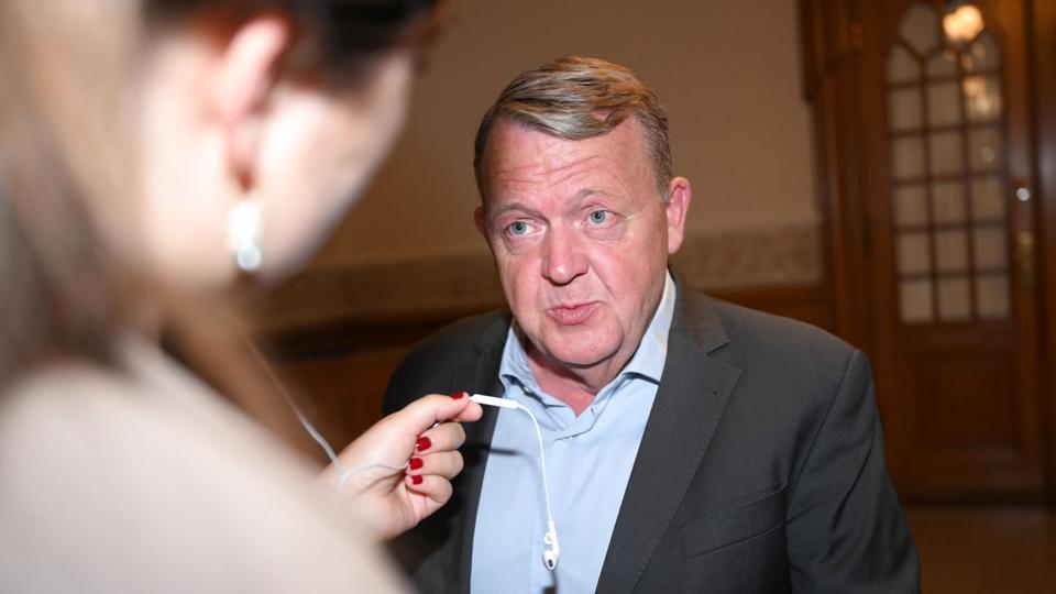 Moderaternes Lars Løkke Rasmussen advarer imod at se det klare ja til afskaffelsen af EU-forsvarsforbeholdet som signal om, at der er fri bane for at afskaffe flere EU-forbehold. <i>Philip Davali/Ritzau Scanpix</i>