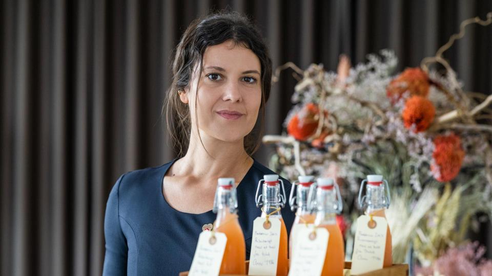 Restaurantchef Nadia Bach fra Restaurant Bühlmann i Aalborg er nomineret til Årets Udskænkning af Danske Madanmeldere ved konkurrencen Årets Ret. <i>Foto: Jesper Rais</i>