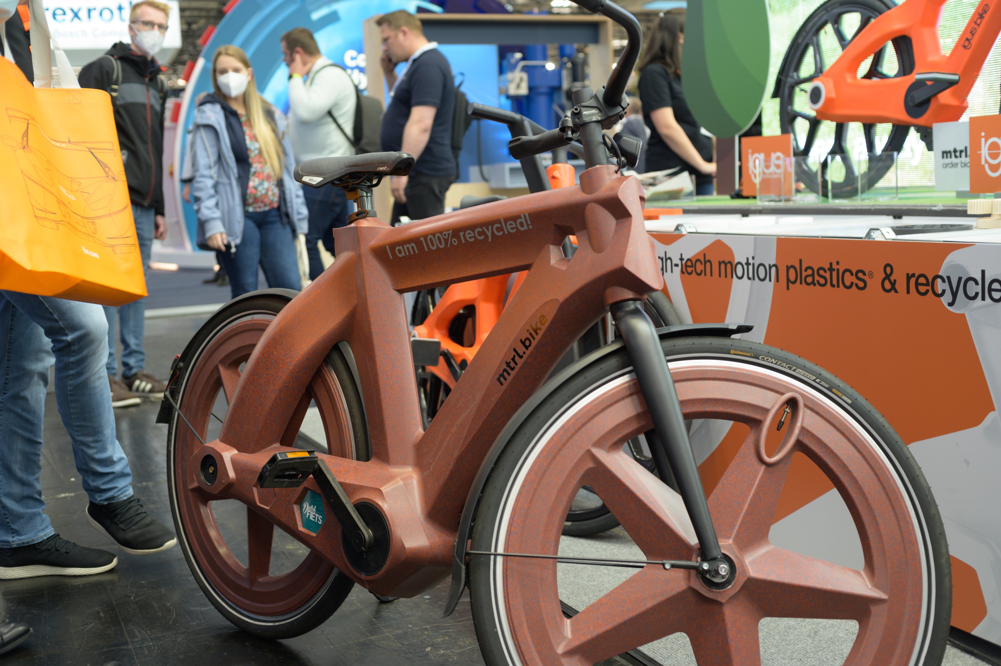 Tilskynde venstre Kamp Bæredygtighed på Hannover-messe: Viser cykel frem lavet af 100 procent  genbrugsplast