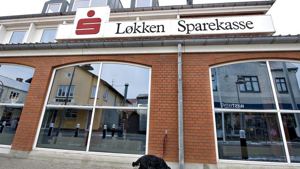 Løkken Sparekasse krakkede i 2009 i kølvandet på finanskrisen, der tog livet af flere banker. (Arkivfoto) <i>Henning Bagger/Ritzau Scanpix</i>