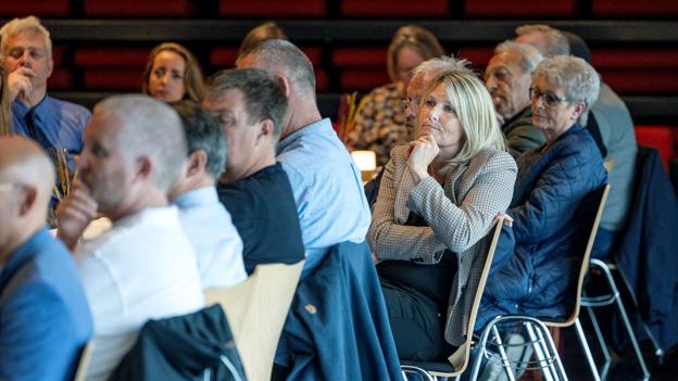 Blandt tilhørerne var borgmester Birgit Hansen og flere byrådsmedlemmer. <i>Foto: Lars Pauli</i>