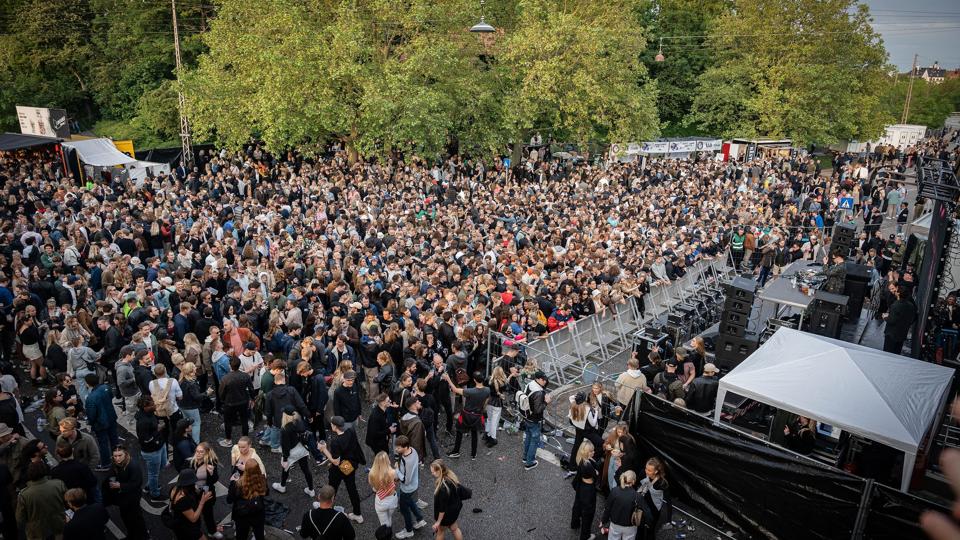 Gadefestivalen Distortion er i disse dage i fuld gang i København. <i>Emil Helms/Ritzau Scanpix</i>