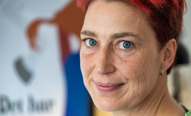 Inge Marie Hansen har efterhånden mange terapeut-titler. Udover misbrugsterapeut er hun også uddannet psykoterapeut, hvilket hun også gør meget brug af i sit arbejdet med Time to Change. <i>Foto: Martél Andersen</i>
