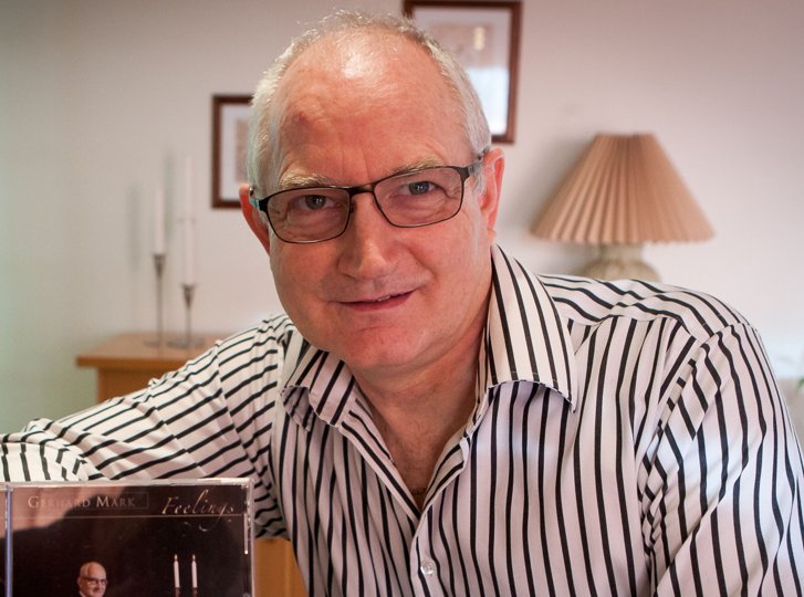 Gerhard Mark har fået sit lydudstyr til over 200.000 kr. tilbage efter et tyveri for et par uger siden. <i>Arkivfoto: Bo Lehm</i>