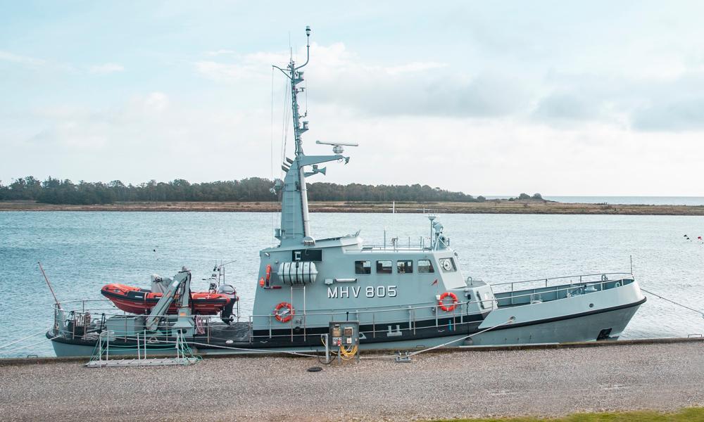 Jobi Værft vandt i sommer den fireårige rammeaftale med at vedligeholde Marinehjemmeværnets fartøjer. På billedet ses Marinehjemmeværnets fartøj 'MHV805 Gemini'. Jobi Værft vandt i sommer den fireårige rammeaftale med at vedligeholde Marinehjemmeværnets fartøjer. På billedet ses Marinehjemmeværnets fartøj 'MHV805 Gemini'.