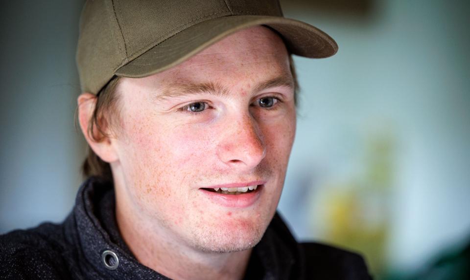 Mikael Hedegaard så tilfældigvis en video på YouTube og blev inspireret til selv at gå i samme retning. <i>Foto: Bo Lehm</i>