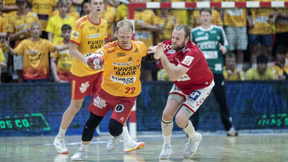 En eventuel vinder af den anden DM-finale søndag kan kalde sig dansk mester. <i>Tim Kildeborg Jensen/Ritzau Scanpix</i>