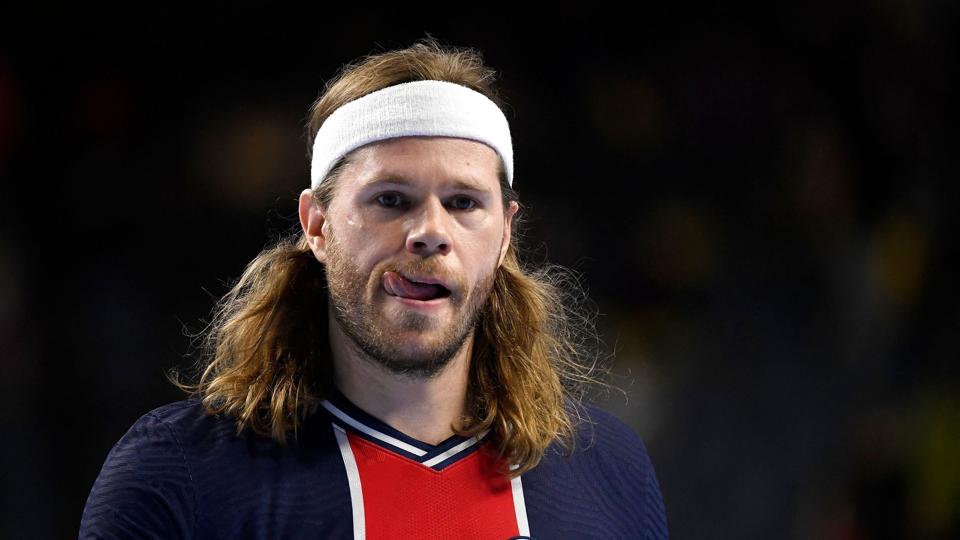 Mikkel Hansen har trukket PSG-trøjen over hovedet siden 2012 og er blevet en stor figur i den franske storklub. (Arkivfoto). <i>Ina Fassbender/Ritzau Scanpix</i>