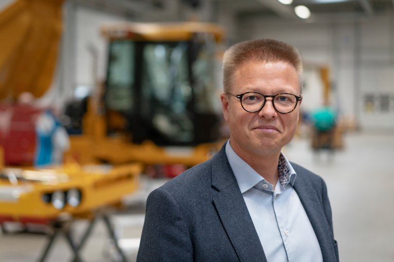 Jan Werner Jensen overtog i år 2000 rollen som administrerende direktør og ejer for virksomheden Hydrema. Nu runder virksomheden grænsen for en milliard kroner i omsætning. <i>Bo Amstrup/Ritzau Scanpix</i>