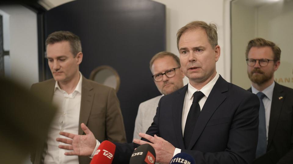 Finansminister Nicolai Wammen (S) præsenterede fredag en aftale om den danske stats ejerskab i SAS. <i>Nils Meilvang/Ritzau Scanpix</i>