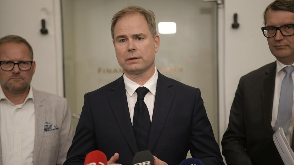 Finansminister Nicolai Wammen (S) står klar med flere penge til SAS, hvis selskabet vil bevare Københavns Lufthavn som trafikknudepunkt. <i>Nils Meilvang/Ritzau Scanpix</i>
