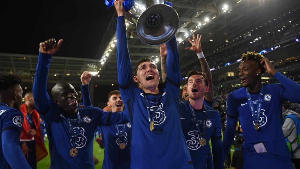 Andreas Christensen vandt i 2021 Champions League med Chelsea. <i>David Ramos/Reuters</i>