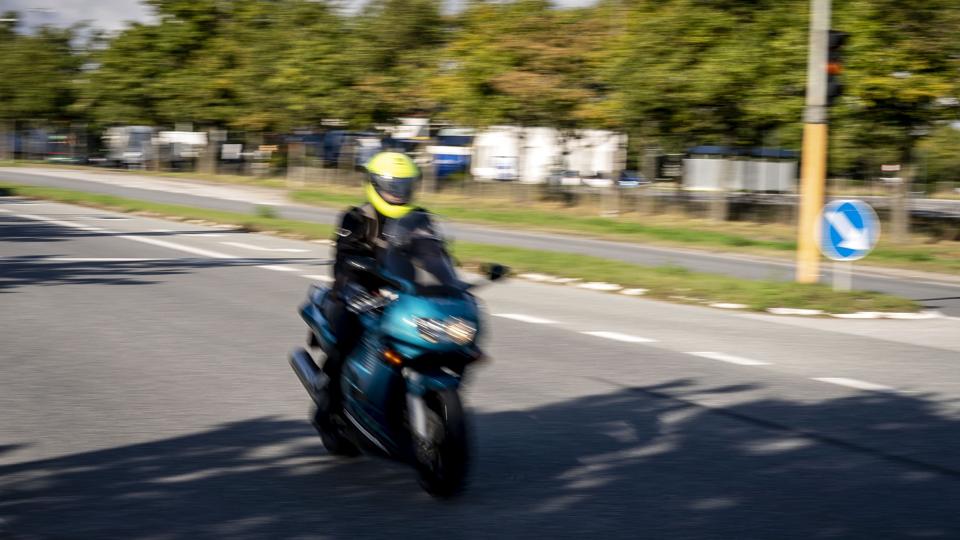 En 52-årig motorcyklist forulykkede fredag aften i Farsø i Nordjylland. Han er afgået ved døden i løbet af natten. (Arkivfoto). <i>Mads Claus Rasmussen/Ritzau Scanpix</i>