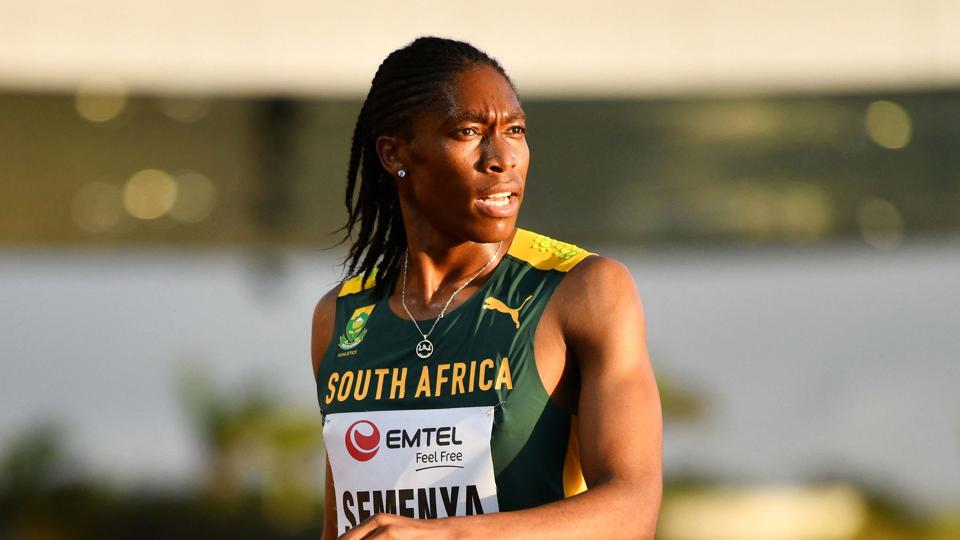 Caster Semenya stiller til start på Østerbro Stadion på torsdag (Arkivfoto). <i>Fabien Dubessay/Ritzau Scanpix</i>