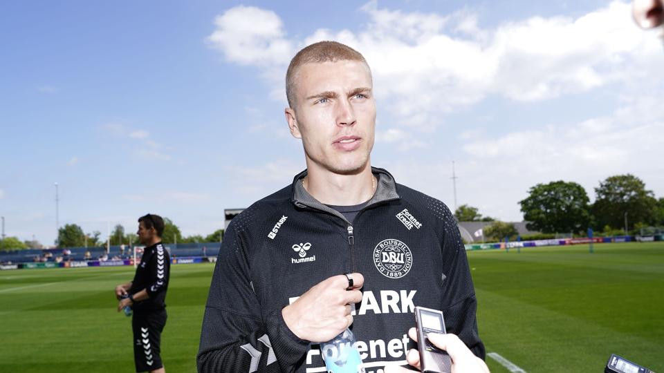 Tidligere i karrieren har Rasmus Nissen Kristensen tørnet ud for FC Midtjylland, Ajax og Red Bull Salzburg, men efter sommerferien skal han spille for Leeds. <i>Martin Sylvest/Ritzau Scanpix</i>