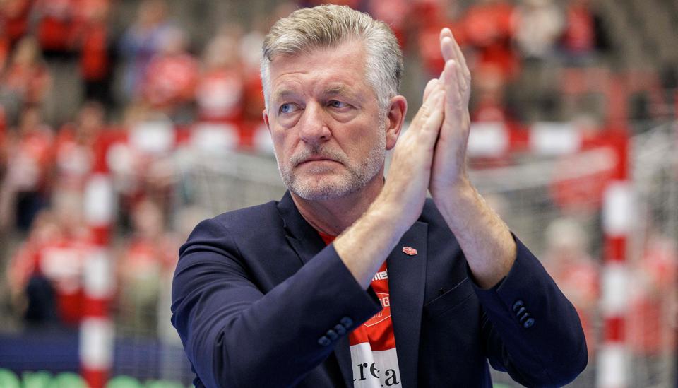 Aalborg Håndbold tabte til GOG i den anden DM-finale i Sparekassen Danmark Arena og fik dermed sølvmedaljer. <i>Foto: Henrik Bo</i>
