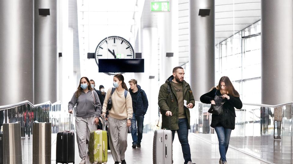 Københavns Lufthavn har i maj haft det højeste antal rejsende siden corona. (Arkivfoto). <i>Liselotte Sabroe/Ritzau Scanpix</i>