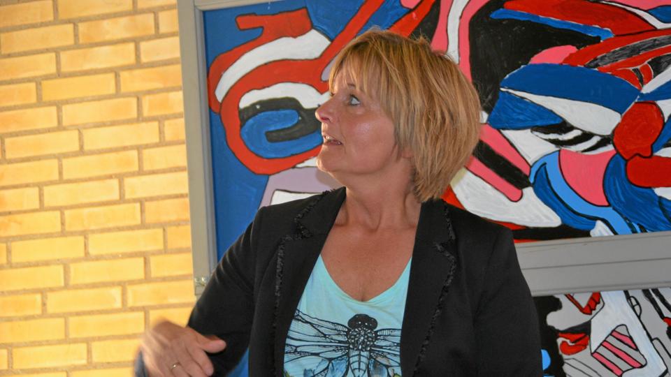Rådgiver Charlotte Agergaard fortalte på mødet om Foreningsfitness-konceptet. ?Privatfoto