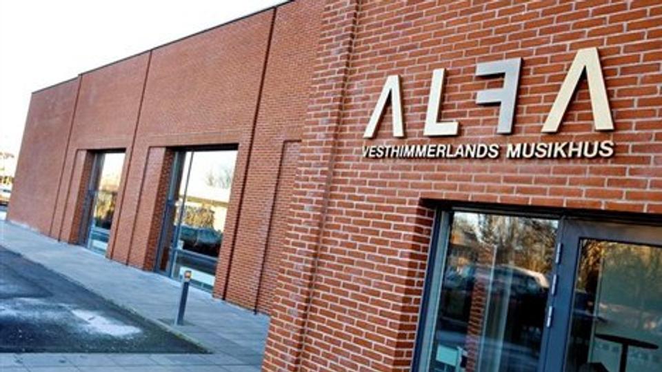 Vesthimmerlands Musikhus fra 2008 er en del af den Per Kirkeby-samling, som Aars besidder. Arkivfoto