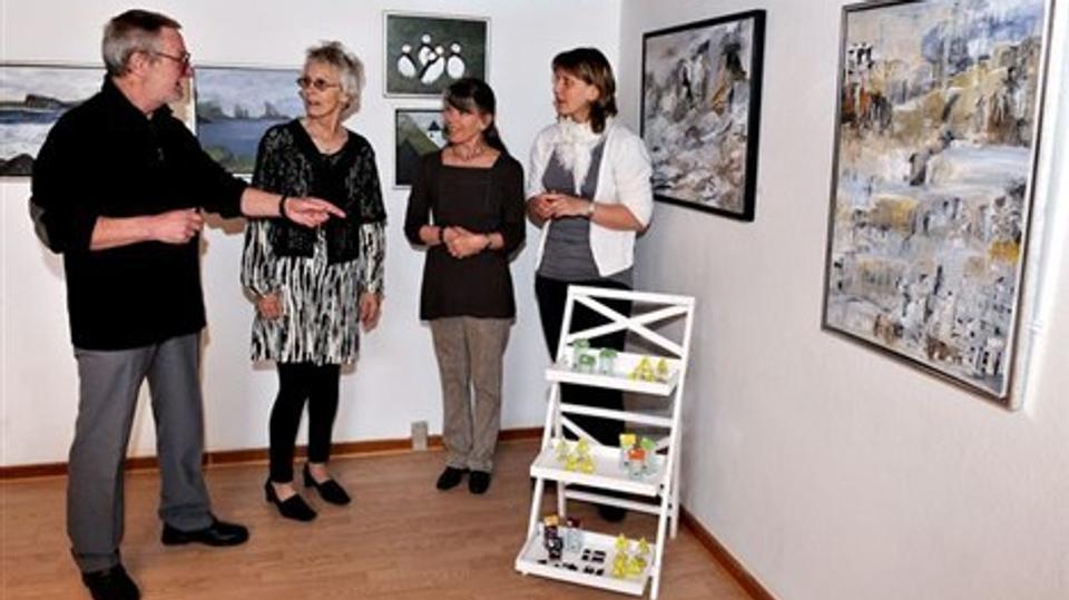 Aalbæk Turistforening har nu åbnet en nyt og større turistinformation. Netcaféen kommer til senere.
Foto: Bent Bach
