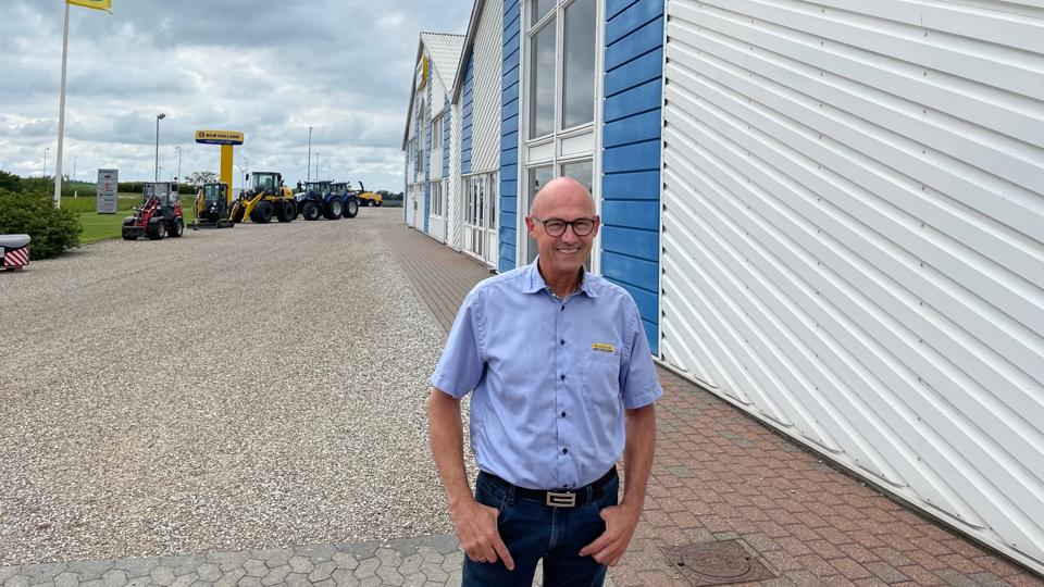 - Da jeg startede, skulle man kunne drikke meget mere kaffe ude hos kunderne end i dag, fordi der var kortere afstand mellem gårdene, siger Erik Hundahl. <i>Privat foto</i>