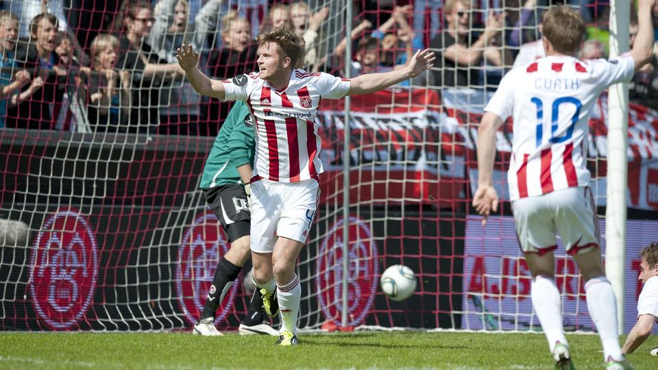 Lasse Nielsen er udtaget til landsholdet i Andreas Bjellands skadesfravær. Foto: Torben Hansen