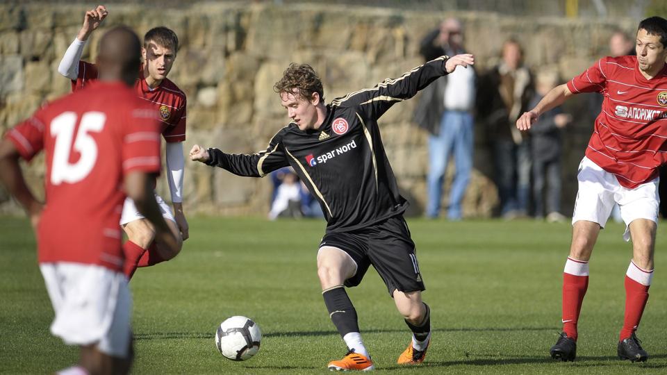 Morten Duncan hjalp AaB i foråret 2011. Nu skal han spille for FC Midtjylland.Arkivfoto <i>Michael Koch</i>