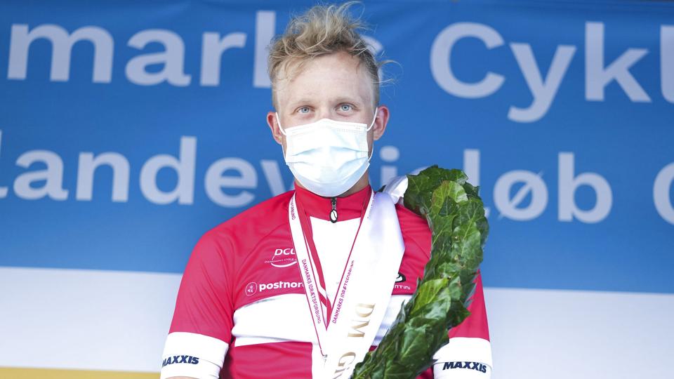 Mads Würtz Schmidt er forsvarende dansk mester i linjeløb. Han er også til start, når dette års DM køres. (Arkivfoto) <i>Claus Fisker/Ritzau Scanpix</i>