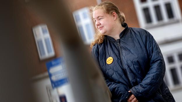 Anne Katrine har fået hjælp til at tackle sin spiseforstyrrelse. I folkeskolen blev hun mobbet med sin overvægt. Hun tænkte, at hvis de andre i klassen ikke kunne lide hende, var det hendes egen skyld. <i>Foto: Lars Pauli</i>