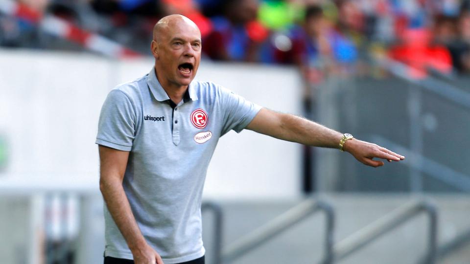 Uwe Rösler har holdt pause fra trænergerningen det seneste år. Forinden var han træner for Fortuna Düsseldorf i Bundesligaen. <i>Leon Kuegeler/Reuters</i>