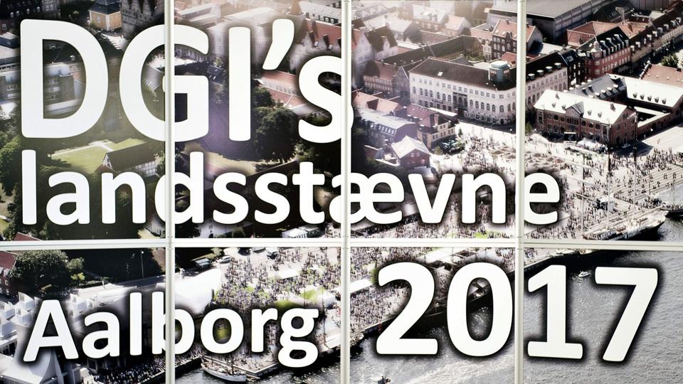 Aalborg midtby lukkes i fem dage helt af for bil- og bustrafik for at give gode rammer til landsstævnet 6.-9. juli 2017. Foto: Claus Søndberg <i>Pressefotograf Claus Søndberg</i>
