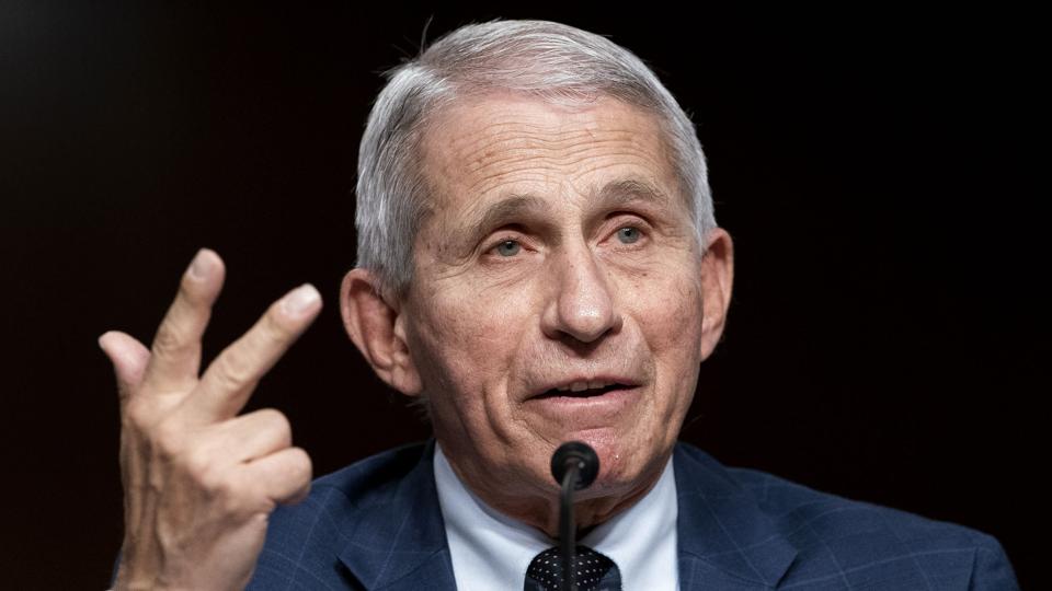 Anthony Fauci, der er sundhedsfaglig chefrådgiver for præsident Joe Biden, er blevet smittet med corona. (Arkivfoto). <i>Greg Nash/Ritzau Scanpix</i>