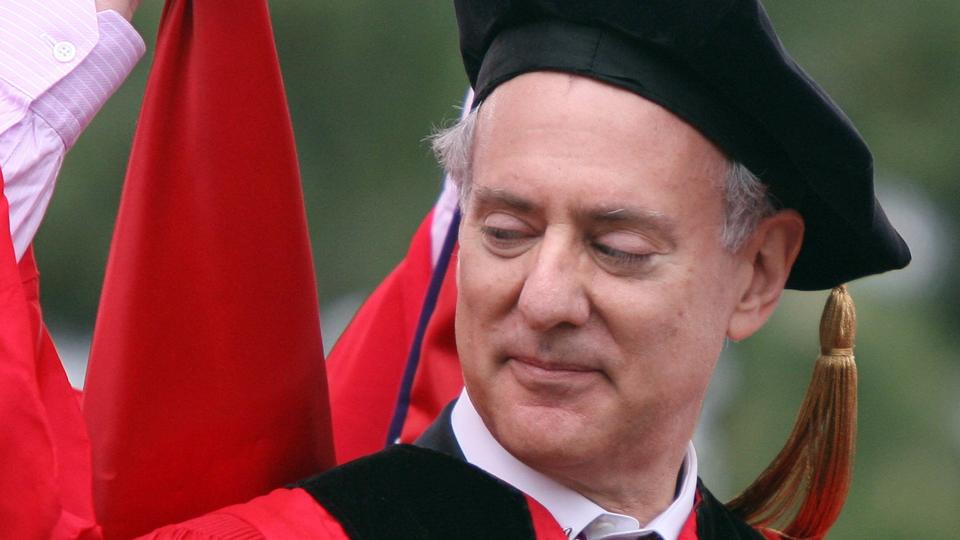 Alan Leventhal er bekræftet som USA's næste ambassadør i Danmark. Billedet er fra en ceremoni på Boston University i 2009. <i>Mary Schwalm/Ritzau Scanpix</i>