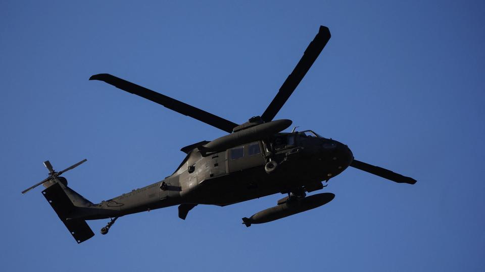 Ifølge en talsperson for en tyrkisksstøttet oprørsgruppe, har amerikanske helikoptere af typen Black Hawk deltaget i en operation i det nordlige Syrien torsdag morgen. (Arkivfoto). <i>Kacper Pempel/Reuters</i>