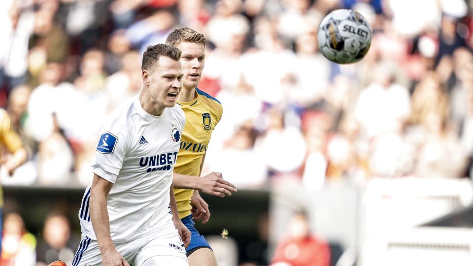 Viktor Claesson - her mod Brøndby - får fire år mere i FCK. (Arkivfoto). <i>Mads Claus Rasmussen/Ritzau Scanpix</i>