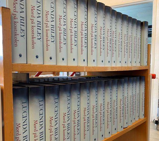 ”Mord på kostskolen” er den absolut mest reserverede bog hos Aalborg Bibliotekerne. Den store interesse har gjort, biblioteket har bestilt flere eksemplarer hjem. <i>Foto: Aalborg Bibliotekerne</i>
