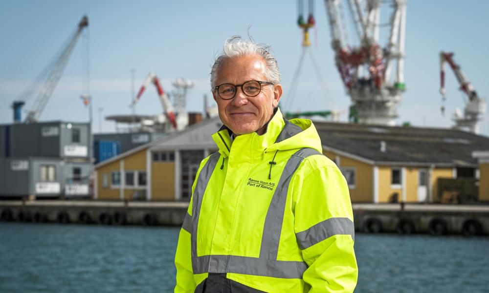 Adm. direktør i Rønne Havn A/S, Lars Nordahl Lemvigh. Adm. direktør i Rønne Havn A/S, Lars Nordahl Lemvigh.