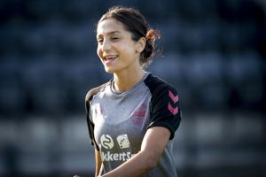 Nadia Nadim er med i truppen til fodbold-EM